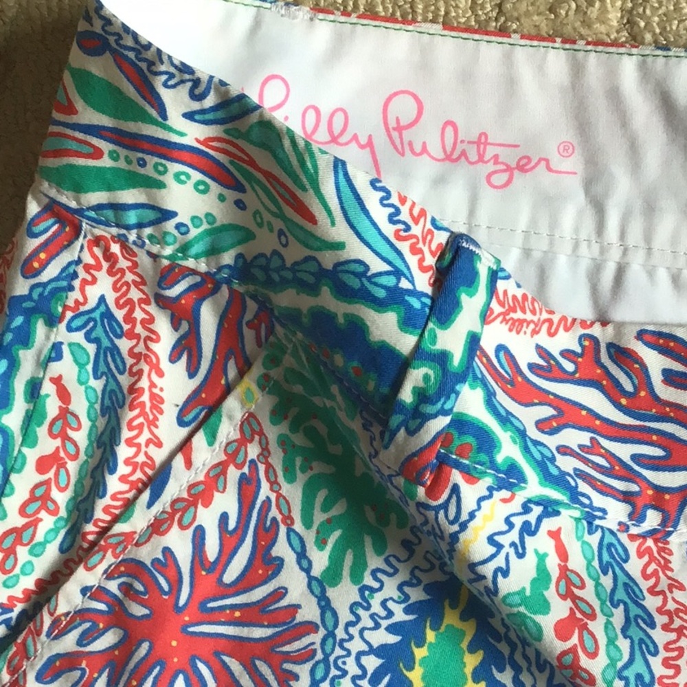 Colorful Patterned Women's Shorts - Picture 4 of 6